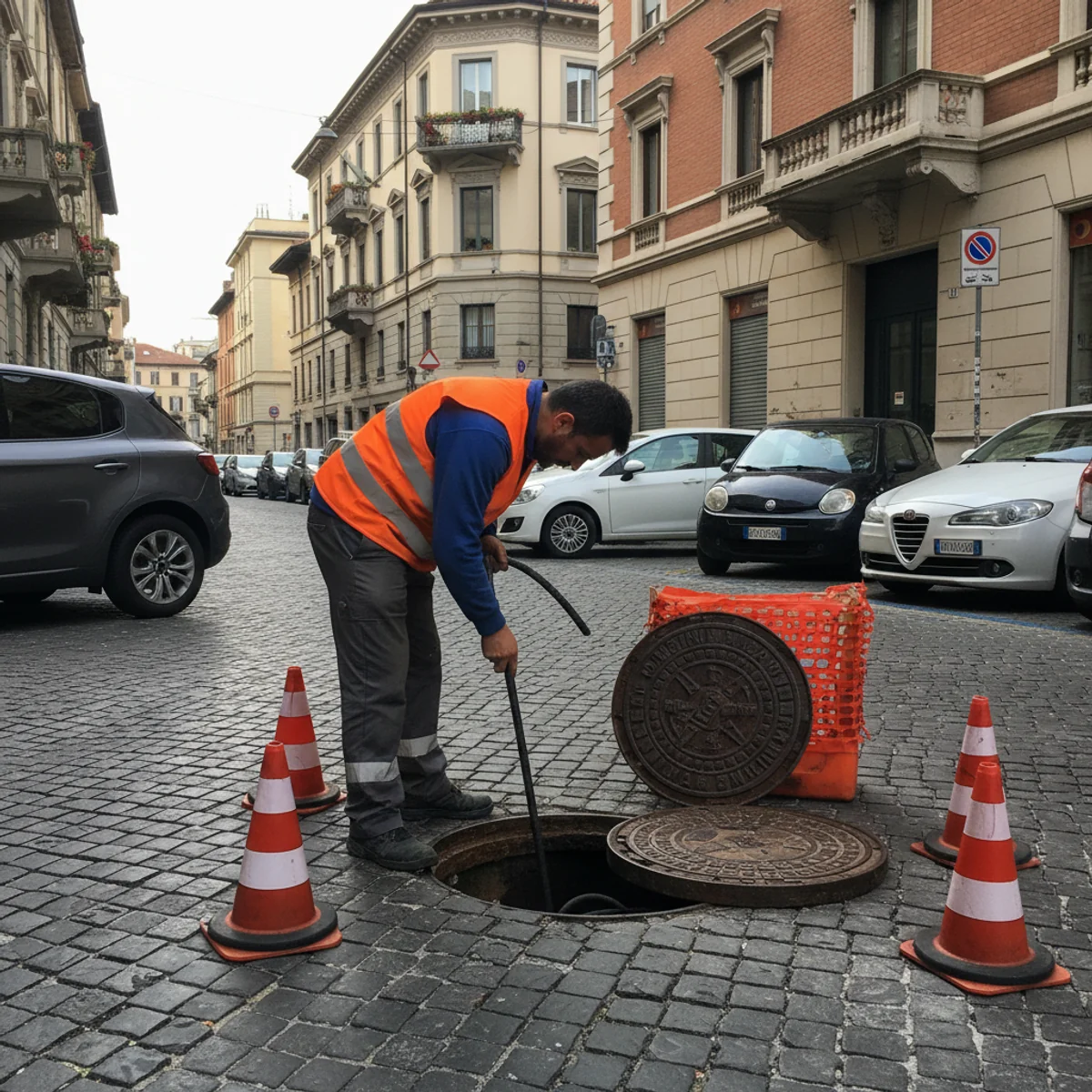 Manutenzione tombini